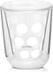 Zak!Designs DotDot Espressobeker - Dubbelwandig - 7,5 cl - Wit