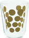 Zak!Designs Dotdot Koffiebeker - Dubbelwandig - 20 cl - Goud