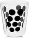 Zak!Designs Dotdot Koffiebeker - Dubbelwandig - 20 cl - Zwart
