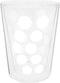 Zak!Designs Dotdot Theebeker - Dubbelwandig - 35 cl - Wit