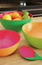 Zak!Designs Kitchen & Garden Serveerschaal - Twotone - 20 cm - Kkiwi green/orange