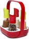 Zak! Designs Kitchen2Table - Fles Organiser - Olie- en azijnstel - Groen