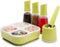 Zak! Designs Kitchen2Table - Fles Organiser - Olie- en azijnstel - Groen