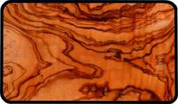 Zak!Designs Osmos Serveerschaal - Rechthoekig - 28 x 20 x 0,4 cm - Olive/black