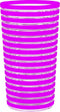 Zak!Designs Swirl Drinkbeker - 36 cl - Fuchsia