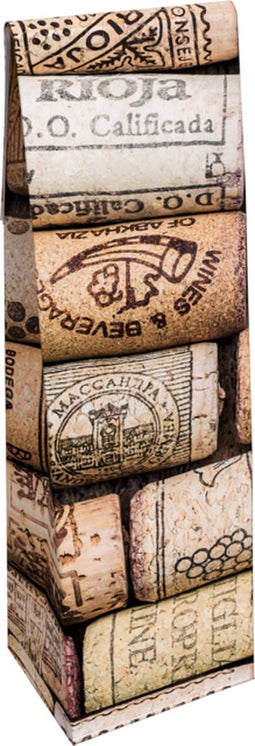 Zak - Fleszak - Papier - 8x41cm - x10cm - Cork - 250 stuks