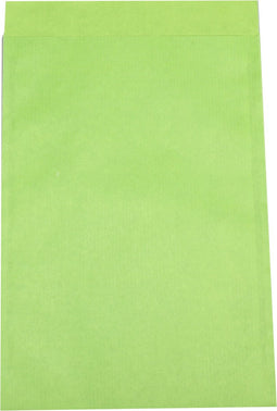 Zak | Fourniturenzak | Kraftpapier | 17x25cm | groen | 200 stuks