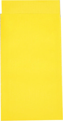 Zak | Fourniturenzak | Kraftpapier | 7x13cm | geel | 200 stuks