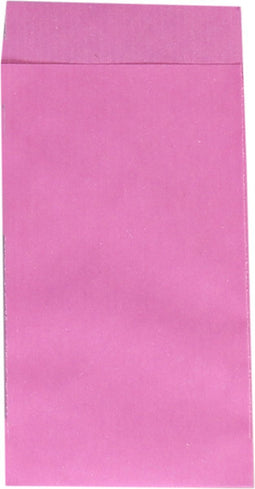 Zak | Fourniturenzak | Kraftpapier | 7x13cm | roze | 200 stuks