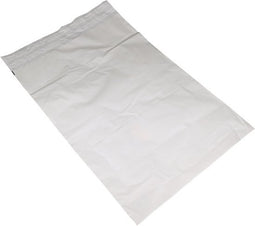 Zak - Verzendzak - Gerecycled LDPE - 36x54cm - 65my - wit - 250 stuks