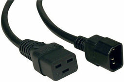 Eaton 66029 - Voedingskabel C14/C19 - 2 m 10 A - Zwart