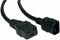 Eaton 66029 - Voedingskabel C14/C19 - 2 m 10 A - Zwart