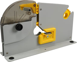 Zakkensluiter | 9mm | grijs/geel | 1 stuks