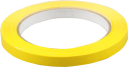 Zakkensluiter - PVC - 9mm - 66m - geel - 16 stuks