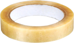 Zakkensluittape - PVC - 15mm - 66m - transparant - 10 stuks