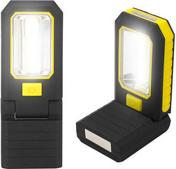 Zaklamp LED EDM Cob XL Haak Magneet Geel ABS 200 Lm NOODLAMP