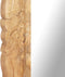 vidaXL - Spiegel - 110x50 - cm - massief - mangohout