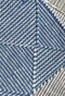 Zala Denim Vloerkleed - 200x300 - Rechthoek - Buiten,Laagpolig Tapijt - Modern - Blauw, Grijs