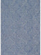 Zala Denim Vloerkleed - 200x300 - Rechthoek - Buiten,Laagpolig Tapijt - Modern - Blauw, Grijs