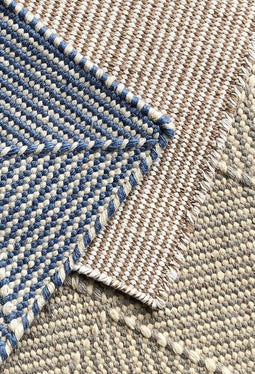 Zala Natural Vloerkleed - 200x300 - Rechthoek - Buiten,Laagpolig Tapijt - Modern - Beige