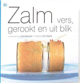 Zalm Vers Gerookt En Uit Blik