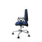 Piqueras y Crespo BFN056N - Bureaustoel - Verstelbare hoogte max 55 cm - Marineblauw