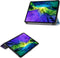 imoshion Tablet Hoes - Geschikt voor iPad Pro 11 (2022) / Pro 11 (2021) / Pro 11 (2020) / Pro 11 (2018) - Design Trifold Bookcase - Space