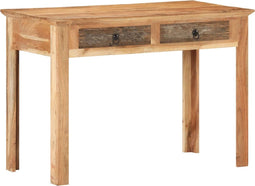 vidaXL - Bureau - 110x50x75 - cm - massief - gerecycled - hout