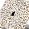 Lunso Geschikt voor MacBook Air 13 inch M1 (2020) cover hoes - case - Leopard Rose Gold