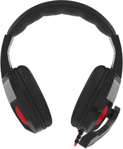 Natec Argon 120 - Gaming headset - Stereo 2.0 geluid - Rood Zwart