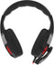 Natec Argon 120 - Gaming headset - Stereo 2.0 geluid - Rood Zwart