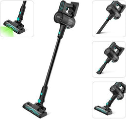 OOQE V-POWER TURBO All-in-One Professionele Draadloze Steelstofzuiger | Sterke Turbo Motor |
