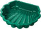 Zandbak schelp groen 2-delig88 x 77cm x 36 cm SwingKing Zandbak / waterbak met deksel