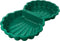 Zandbak schelp groen 2-delig88 x 77cm x 36 cm SwingKing Zandbak / waterbak met deksel