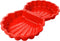 Zandbak schelp rood 2-delig88 x 77cm x 36 cm SwingKing Zandbak / waterbak met deksel