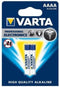 Varta Alkaline Special - AAAA (LR61) Batterijen - Kwikvrij - (2 stuks)