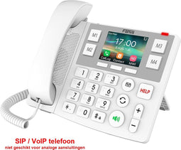 Fanvil X305 - VoIP-telefoon - 3,5" kleurenscherm - 2 SIP-accounts - HD voice - HAC - WiFi