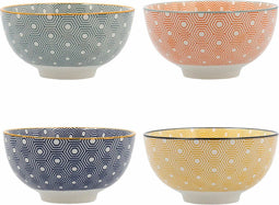 Kom Quid Pippa Keramisch Multicolour (11 cm) (Pack 24x)