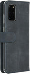 Valenta - Book Case - Classic Luxe - Vintage Blauw - Leer - Galaxy S20 Plus