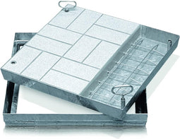 Zarges 47030 schachtafdekking gegalvaniseerd staal