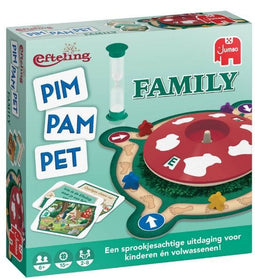 Jumbo Efteling - Pim Pam Pet familie - Vraag- en antwoordspel (11.120)