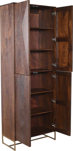 PTMD Onyx Cabinet brown 4 drs