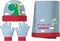 Zaska Winterset Dino Jongens Katoen Blauw 4-delig One-size