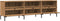 vidaXL - Tv-meubel - 150x30x44,5 - cm - bewerkt - hout - artisanaal - eikenkleur
