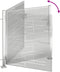 vidaXL - Poort - 100x100 - cm - roestvrij - staal