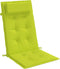 vidaXL - Stoelkussens - 4 - st - hoge - rug - oxford - stof - heldergroen