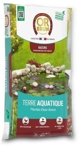 Aquatische aarde - BRUIN GOUD - Obrtaqu20N