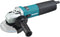 Makita 9565HRZ - Haakse slijper 125 mm - 1100W met heropstartbeveiliging en soft start