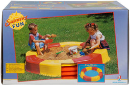 Zandbakring met Afdekzeil