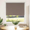 vidaXL - Rolgordijn - verduisterend - koffie - 110x130 - cm - stofbreedte - 105,7 - cm